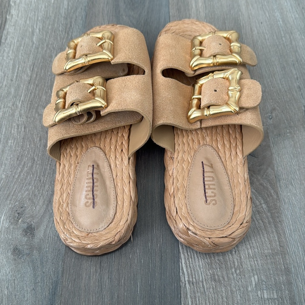 Schutz Enola Rope Platform Sandals - Picture 6 of 7